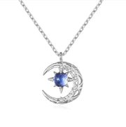 Explosive Style Star And Moon Necklace Female Trend - Laizhan Accessories 