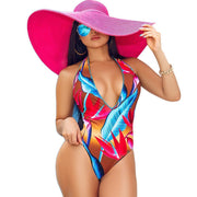 Halter Neck Two-piece Women's Swimsuit Bikini