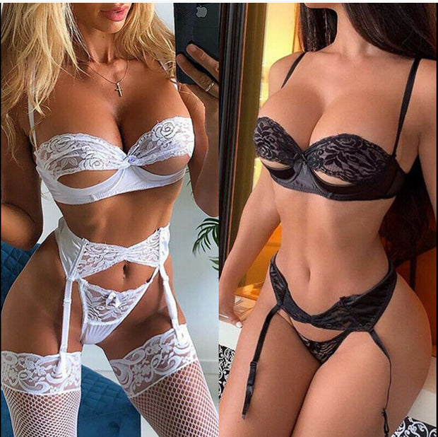 Sexy Lingerie Panties Bra Lace - Laizhan Accessories 