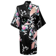 Japanese Flower Kimono Printed Robes - Laizhan Accessories 