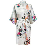 Japanese Flower Kimono Printed Robes - Laizhan Accessories 