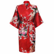 Japanese Flower Kimono Printed Robes - Laizhan Accessories 