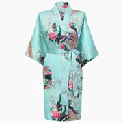 Japanese Flower Kimono Printed Robes - Laizhan Accessories 