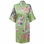 Japanese Flower Kimono Printed Robes - Laizhan Accessories 