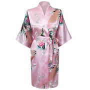 Japanese Flower Kimono Printed Robes - Laizhan Accessories 