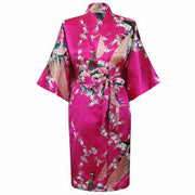 Japanese Flower Kimono Printed Robes - Laizhan Accessories 