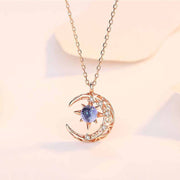 Explosive Style Star And Moon Necklace Female Trend - Laizhan Accessories 