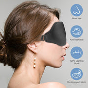 3D Sleep Mask For Men & Women Eye Mask For Sleeping Blindfold Travel Accessories - Laizhan Accessories 