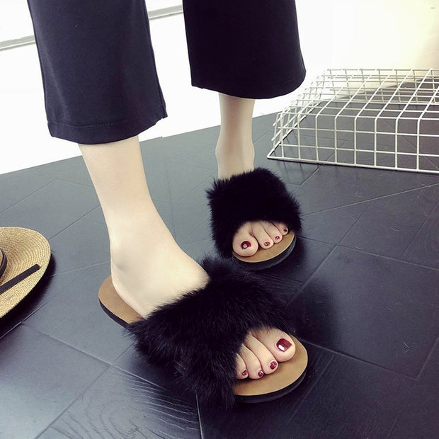 Women's Summer  Outerwear Flat Bottom Comfort Slippers - Laizhan Accessories 