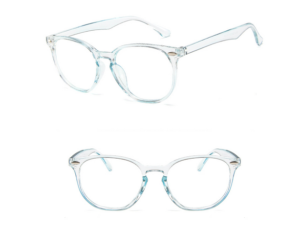 Anti Blue Light Round Computer Glasses Eyewear Frame - Laizhan Accessories 