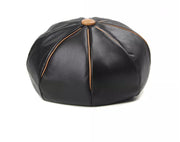 Retro Lambskin Color Matching Beret