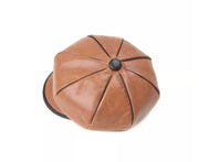 Retro Lambskin Color Matching Beret