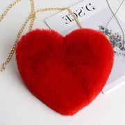 Love Bags For Women Plush Chain Shoulder Bags Valentine's Day Party Bag - Laizhan Accessories 