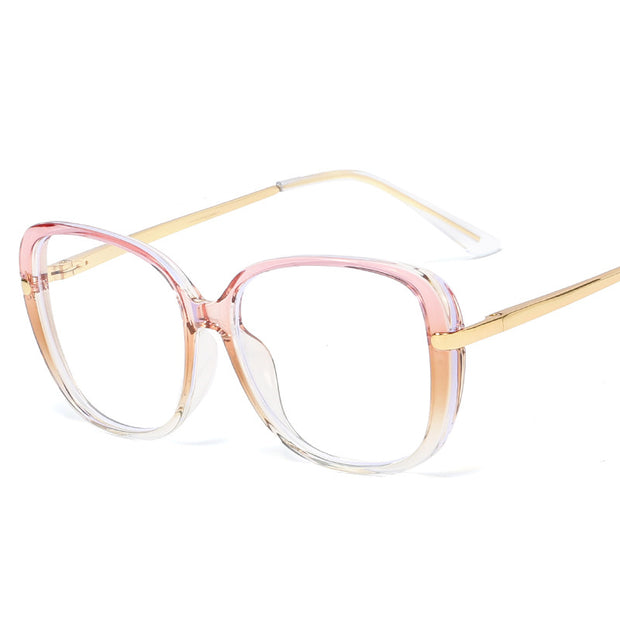 Large frame glasses frame myopia glasses - Laizhan Accessories 