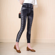 Imitation denim leggings - Laizhan Accessories 