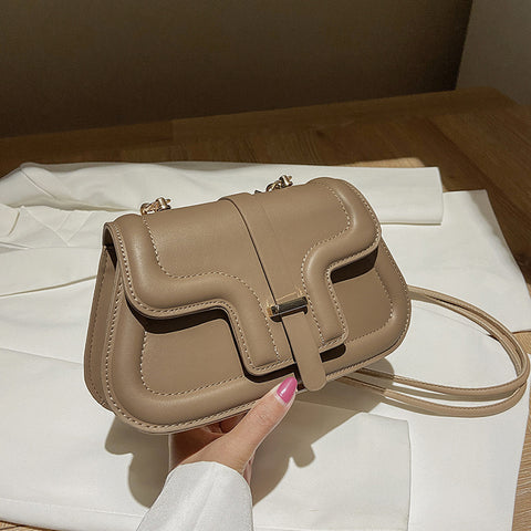 New Fashion One-shoulder Drawstring Casual Simple Messenger Underarm Bag