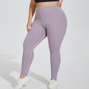 Plus Size Yoga Pants High Waist Hip Lift Seamless Cloud Sense - Laizhan Accessories 