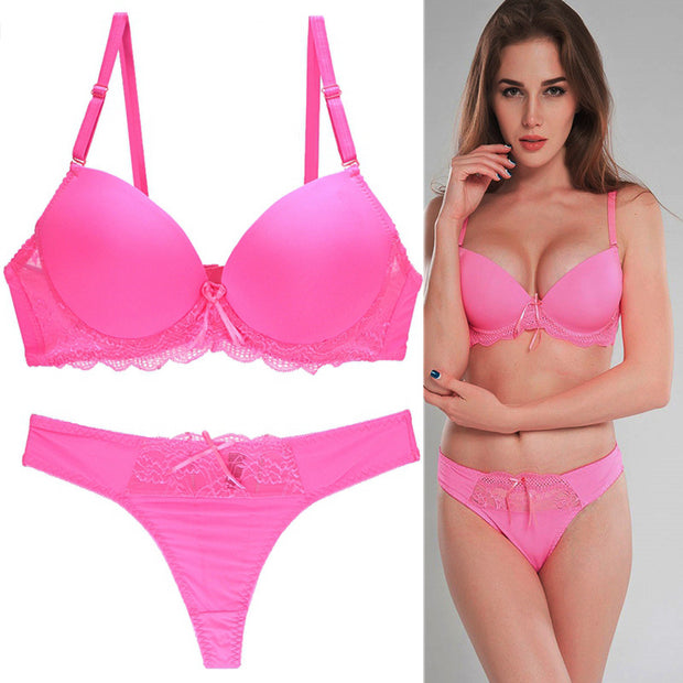 Lace Bra Set Women's Plus Size Underwear Set - Laizhan Accessories 