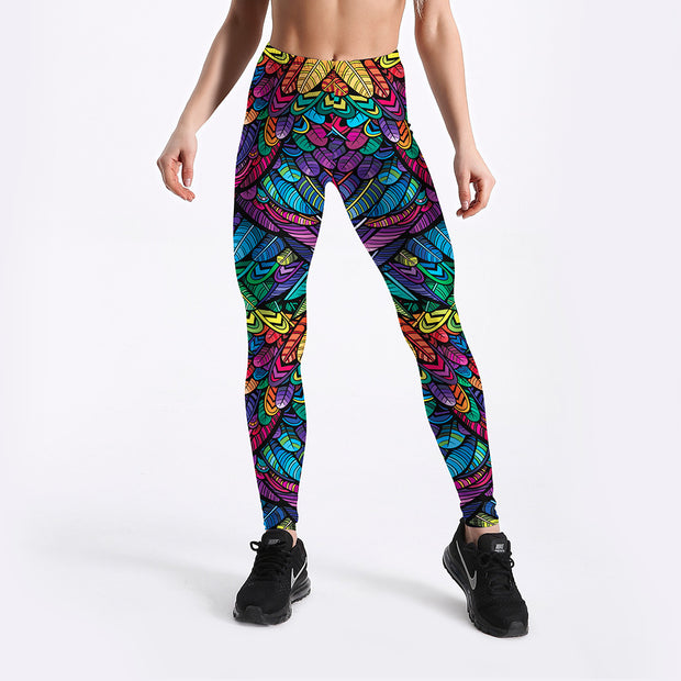 Color print leggings - Laizhan Accessories 