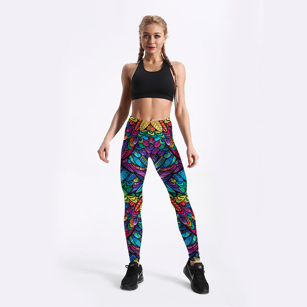 Color print leggings - Laizhan Accessories 