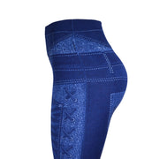 Imitation denim leggings - Laizhan Accessories 