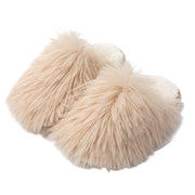 Long Hair Baotou Candy Color Cotton Slippers - Laizhan Accessories 