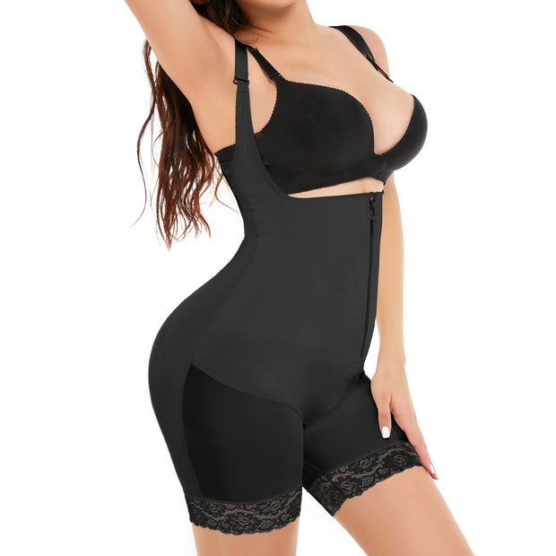 LaTeX Shapewear Women's Underwear Belly Shaping Jumpsuit - Laizhan Accessories 