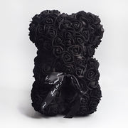 Valentine's Day Gift Rose Bear Eternal Flower Rose Teddy Bear PE Foam Bear 25cm Valentines Day - Laizhan Accessories 