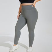 Plus Size Yoga Pants High Waist Hip Lift Seamless Cloud Sense - Laizhan Accessories 