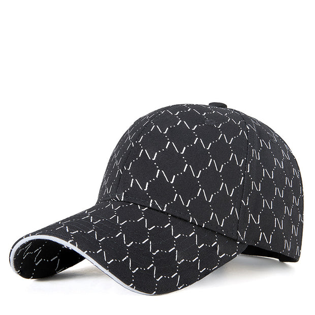 Printed Baseball Cap Girl Sunshade