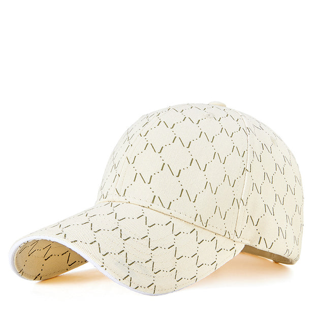 Printed Baseball Cap Girl Sunshade