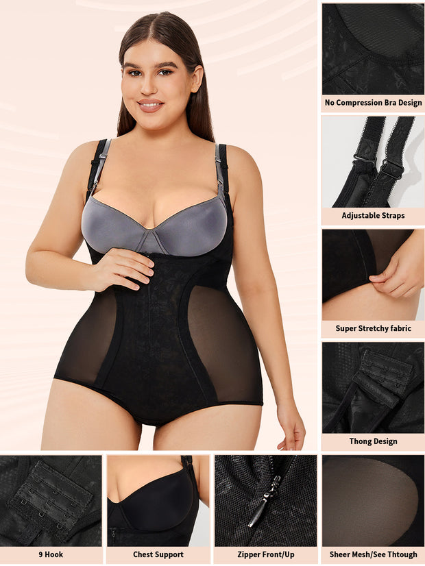 Shapewear Bodysuit Tummy Control Slim Body Shaper - Laizhan Accessories 