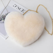 Love Bags For Women Plush Chain Shoulder Bags Valentine's Day Party Bag - Laizhan Accessories 