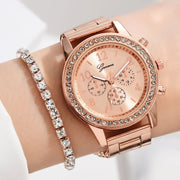 Women's Casual Quartz Watch Suit - Laizhan Accessories 