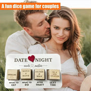 Wooden Date Night Dice Wooden Date Night Ideas Game Dice Romantic Couple Date Night Game Action Decision Dice Games For Couple - Laizhan Accessories 