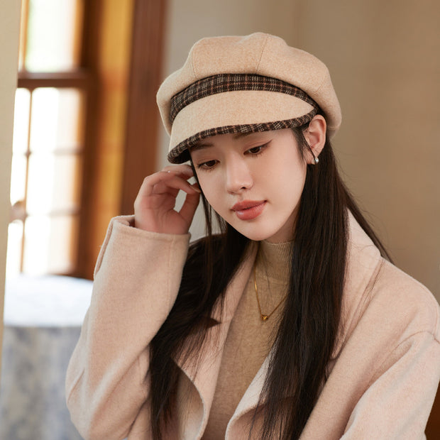 Women's Fashion Casual All-matching Woolen Beret